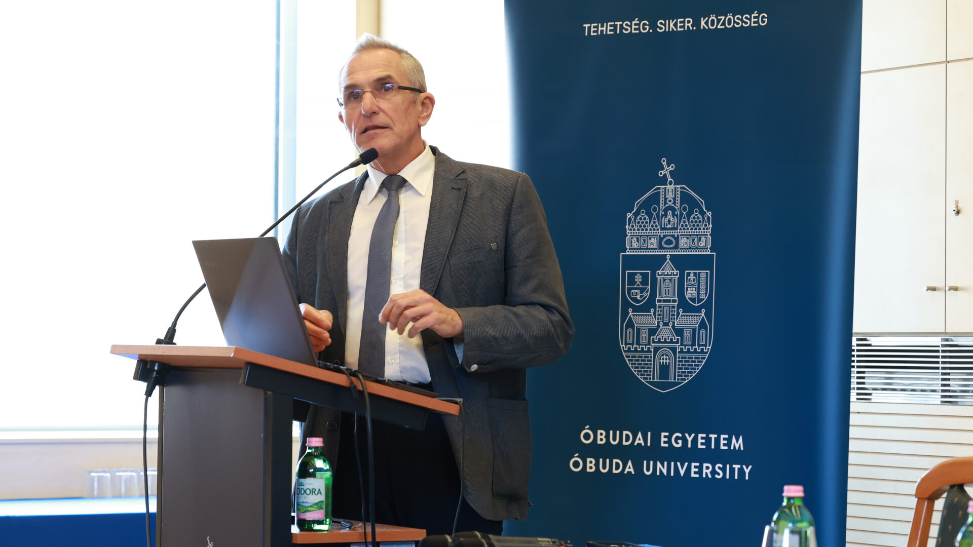 Prof. Dr. László Gulácsi, scientific deputy rector at Obuda University